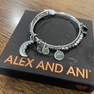 Alex and Ani Shine Bright holiday collection bracelet.